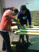 Using Power Tools Requires Problem-Solving, Creativity, and Teamwork